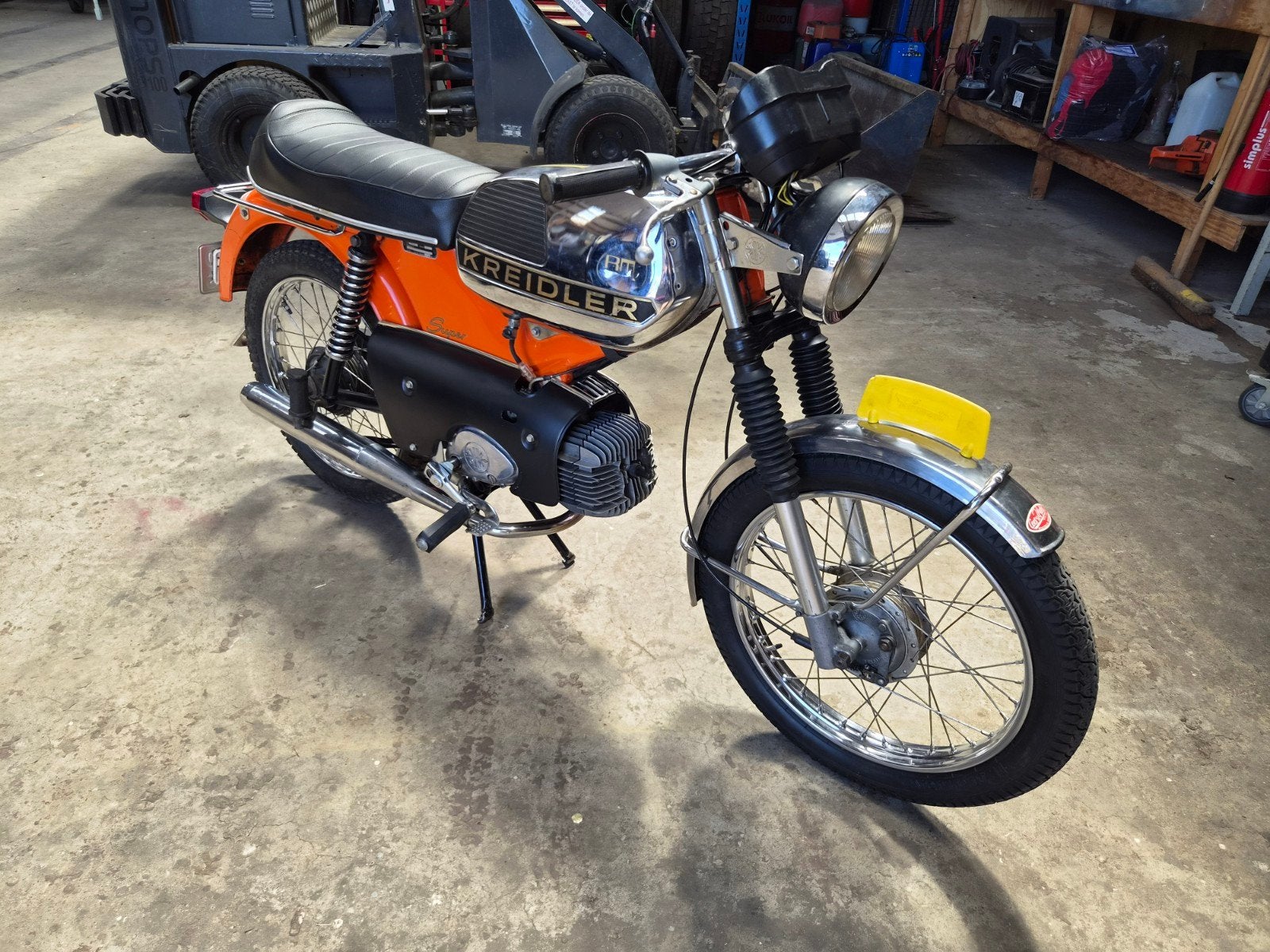 Kreidler rm super met kenteken., Gebruikt, Maximaal 45 km/u, Florett RM, 4 versnellingen