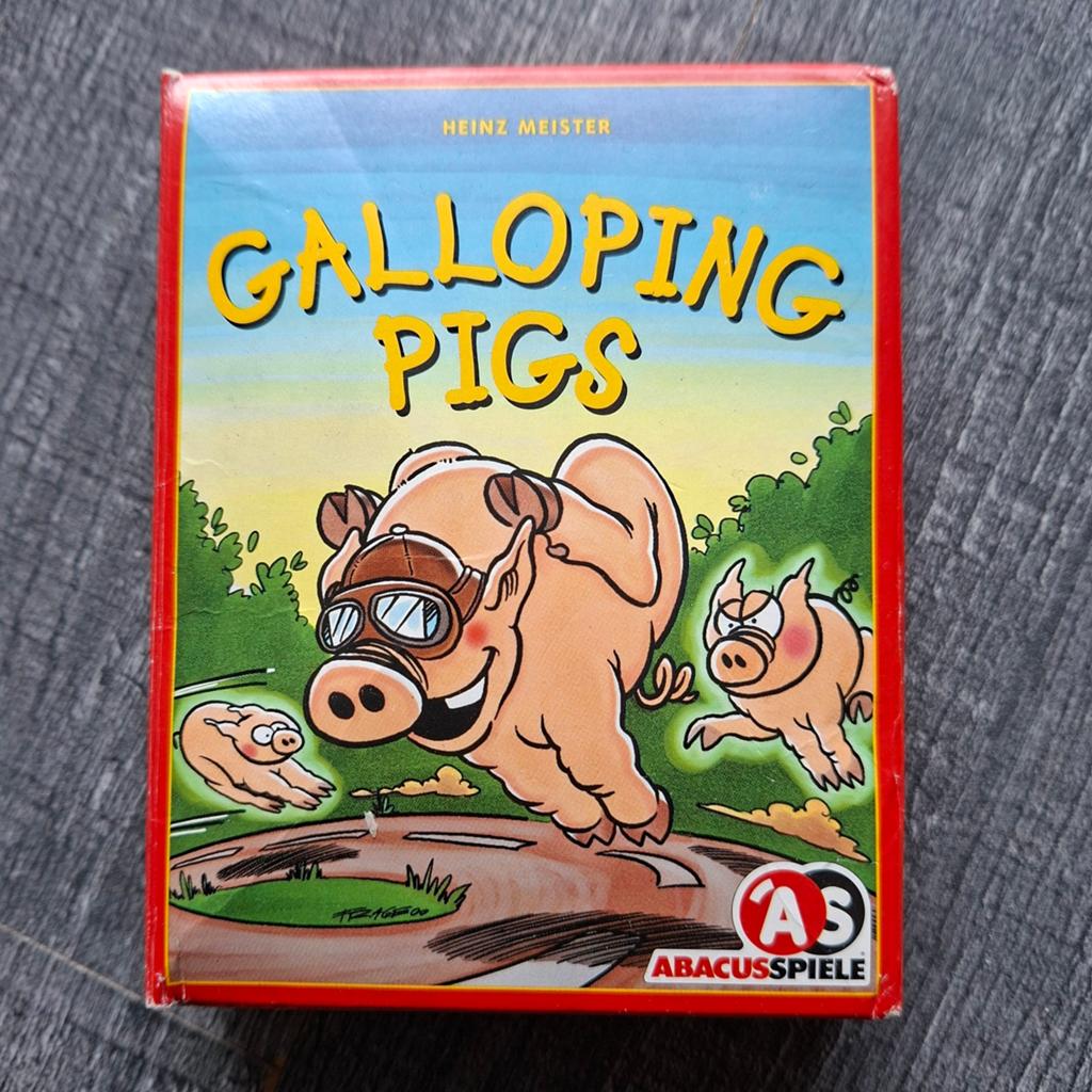 Galloping Pigs Kaartspel - Abacusspiele, Een of twee spelers, Ophalen of Verzenden, Gebruikt, Abacusspiele