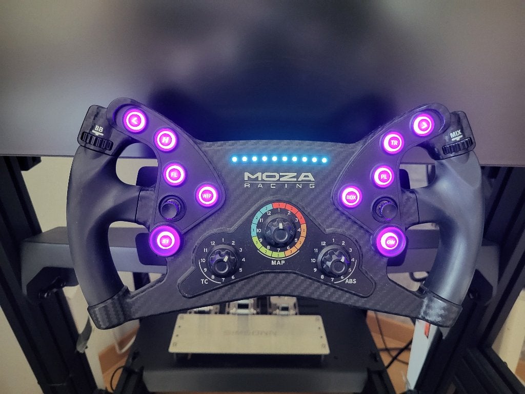Moza KS stuur, Ophalen, Zo goed als nieuw, Moza Racing