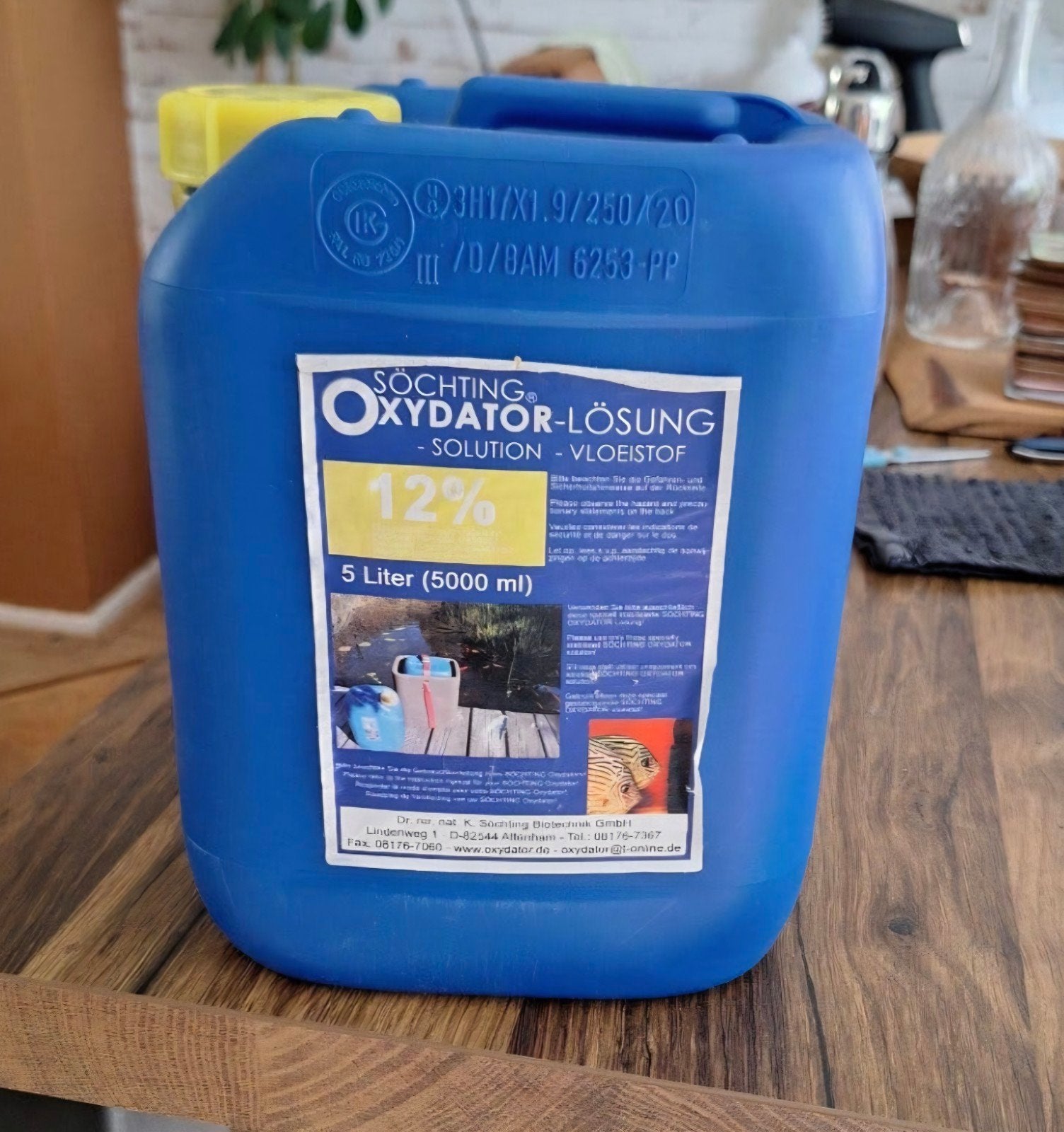 Sochting oxydator vloeistof, 2l, Dieren en Toebehoren, Ophalen, Gebruikt, CO₂-systeem, Overige merken