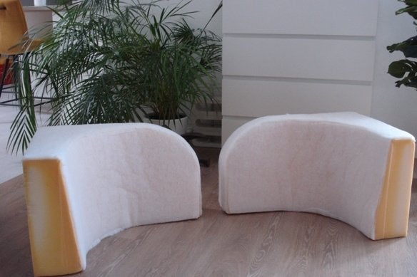 2 nieuwe hoekkussens voor zithoek in caravan kussens zithoek, Caravans en Kamperen, Caravan accessoires, Ophalen of Verzenden