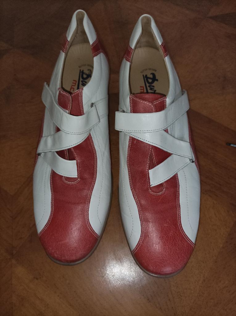 Durea leren sneakers klittenband maat 7,5G, Durea, Overige kleuren, Ophalen of Verzenden, Sneakers of Gympen
