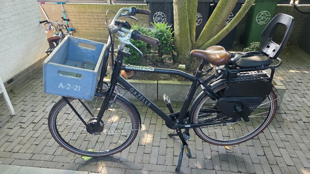 Gazelle Heavy Duty NL C7 elektrische transportfiets + lader, Ophalen, Gebruikt, 55 tot 59 cm, Gazelle