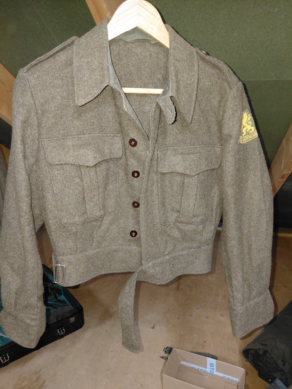 Battledress jasje, Verzamelen, Militaria | Algemeen, Ophalen of Verzenden, Landmacht, Nederland, Kleding of Schoenen