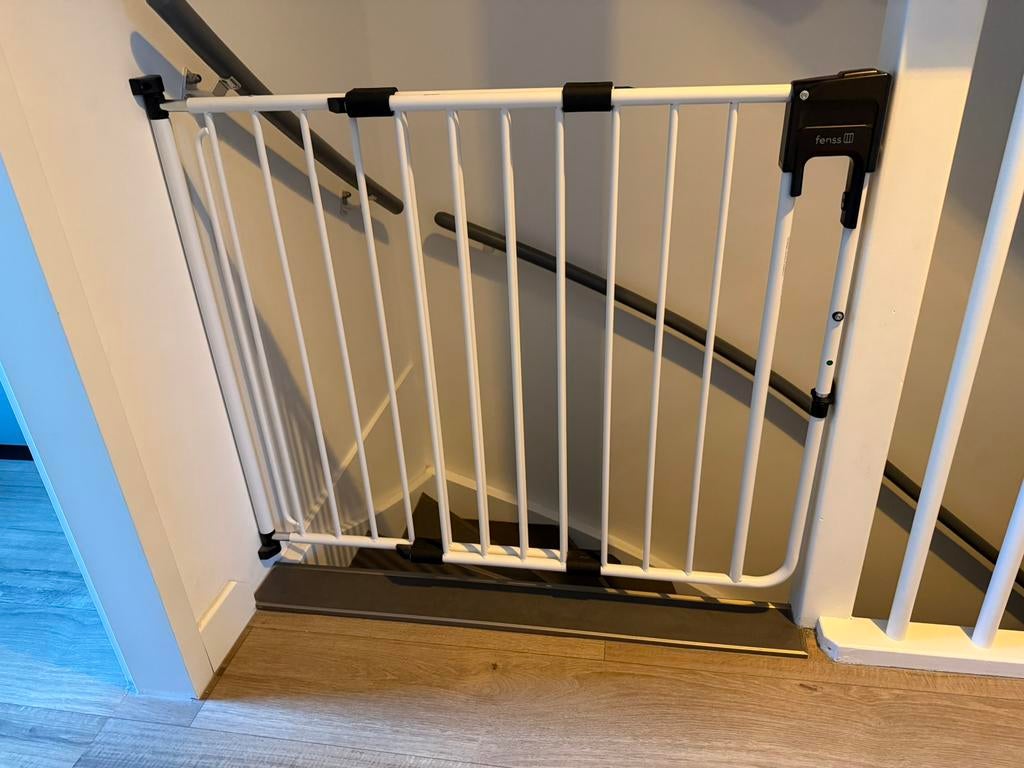 Fenss traphek Safetydoor (schoefhek), Ophalen, Oprolhekje, Zo goed als nieuw, 115 cm of meer