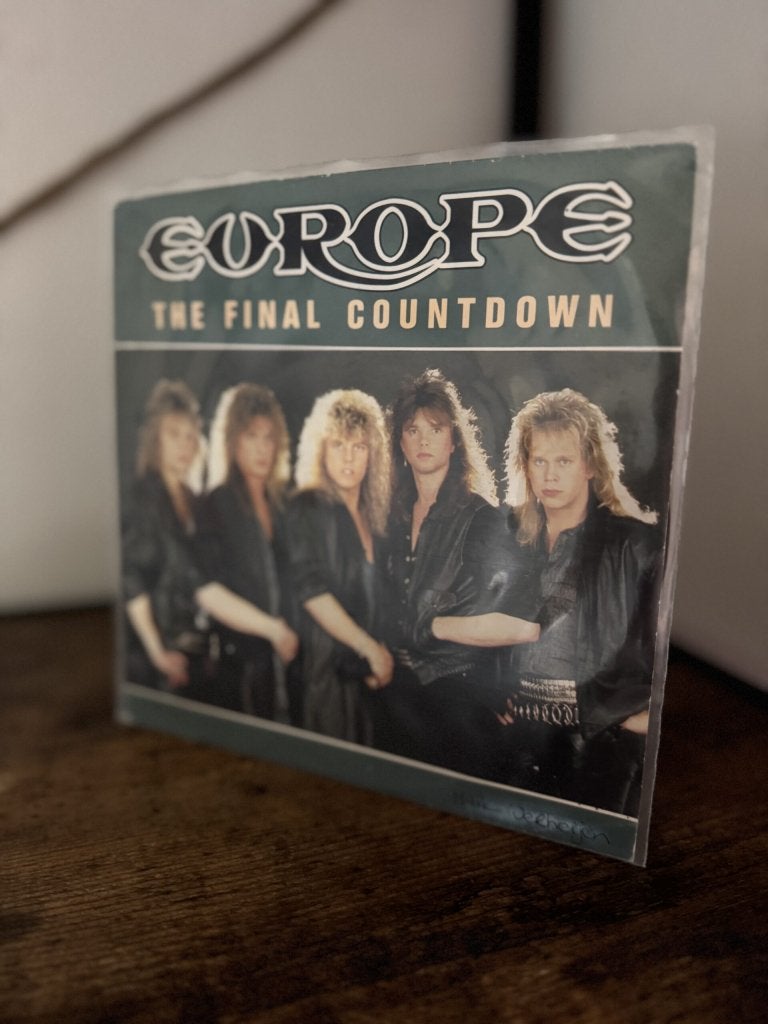 Europe – The Final Countdown (7”), Gebruikt
