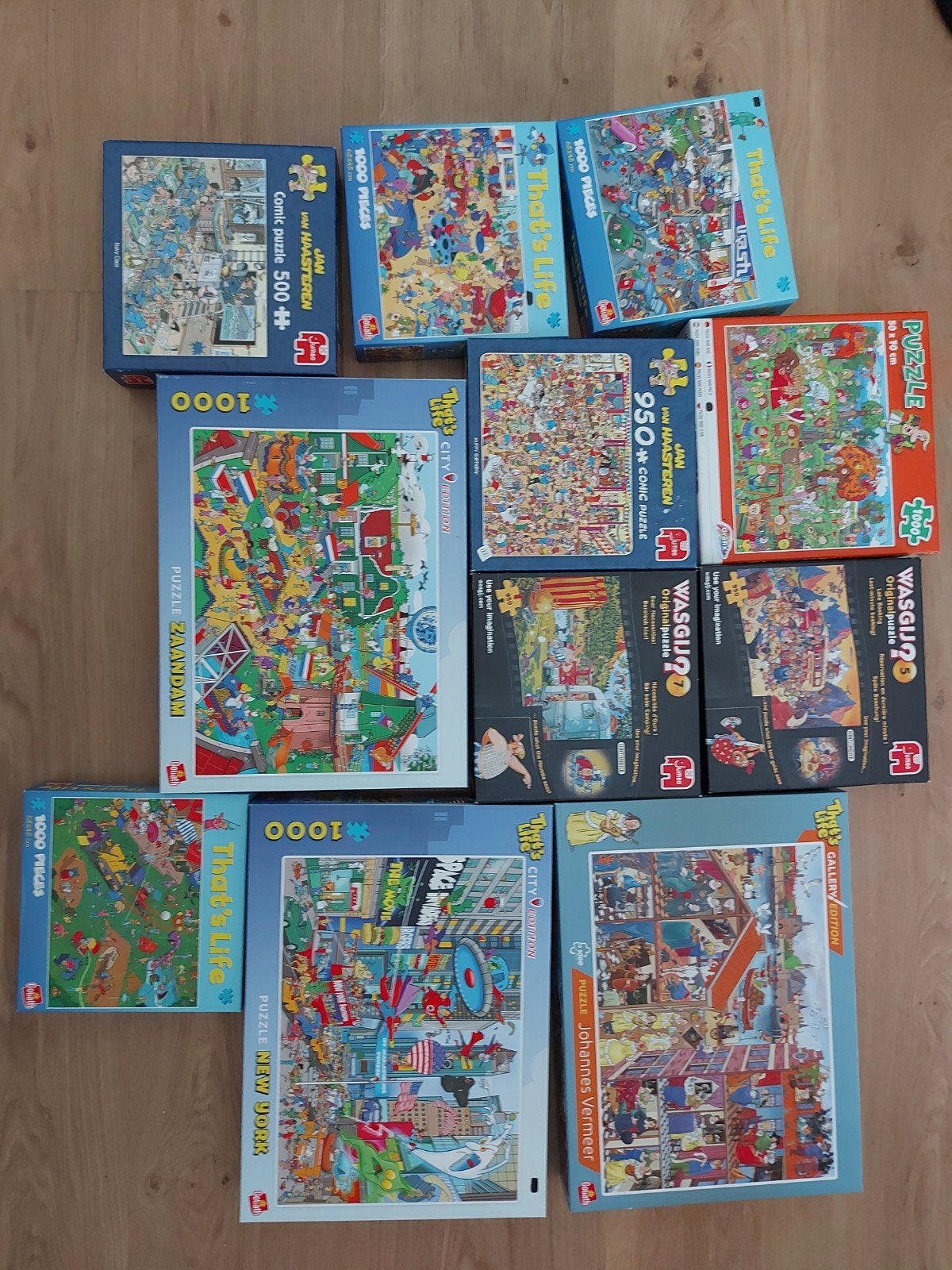 Grote collectie legpuzzels, Ophalen, 500 t/m 1500 stukjes, Gebruikt, Legpuzzel