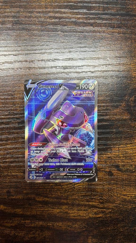 Genesect V (254/264) Fusion Strike, Ophalen of Verzenden, Zo goed als nieuw