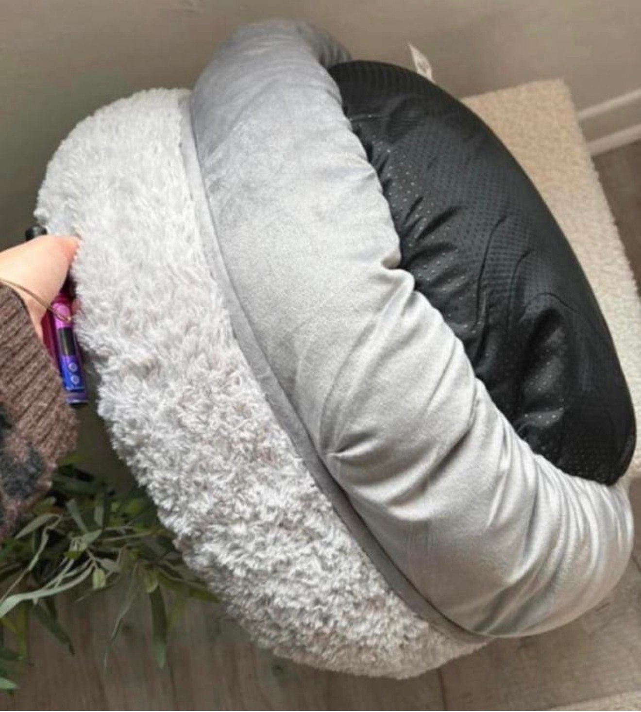 Hondenbed hondenmand kattenmand mand bed Cuddle slaapzak, Ophalen, Nieuw, Pluche