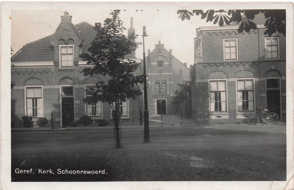 703-132-051 Geref Kerk Schoonrewoerd, Verzamelen, Verzenden, Voor 1920, Utrecht