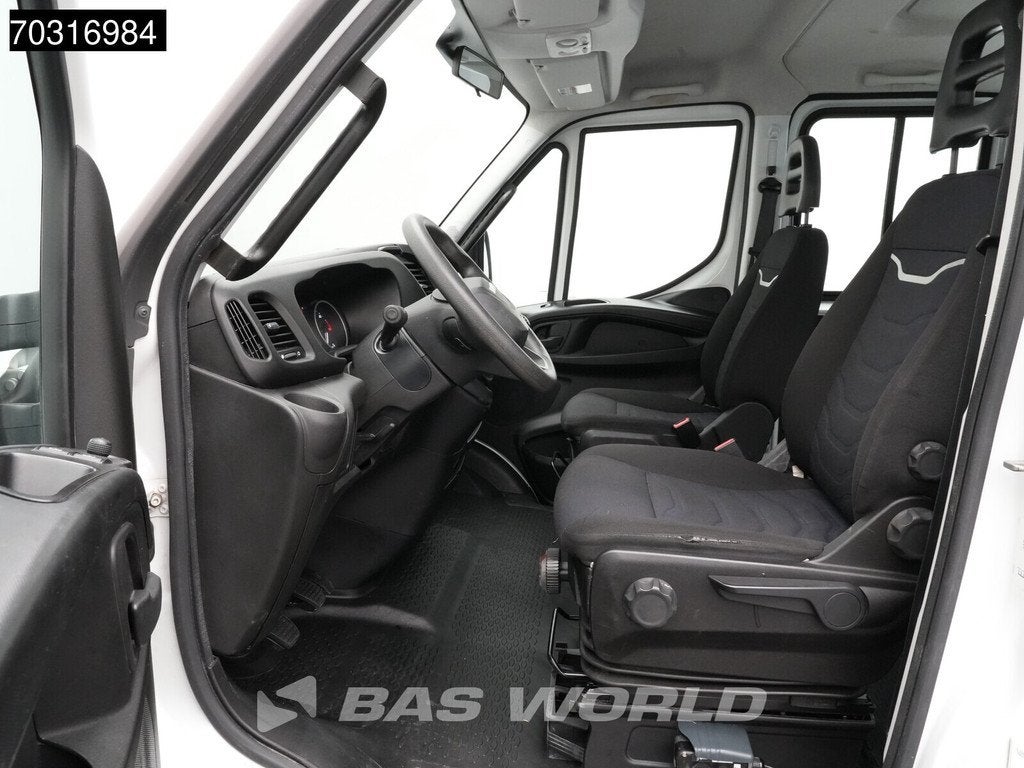 Iveco Daily 35C16 3.0L Kipper met Kist Dubbel Cabine Dubbell, Stof, Gebruikt, Euro 6, 4 cilinders