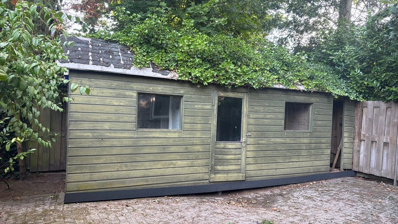 GRATIS Schuur / Tuinhuis, Ophalen, Gebruikt, 1200 watt of meer