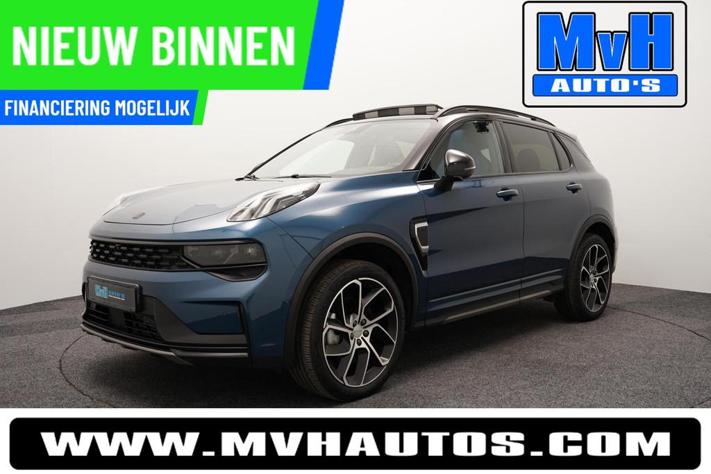 Lynk & Co 01 1.5 Hybride|FULL BLACK|LEER|262PK|360°CAM|PANO, Auto's, Lynk & Co, Bedrijf, Te koop, 360° camera, ABS, Achteruitrijcamera