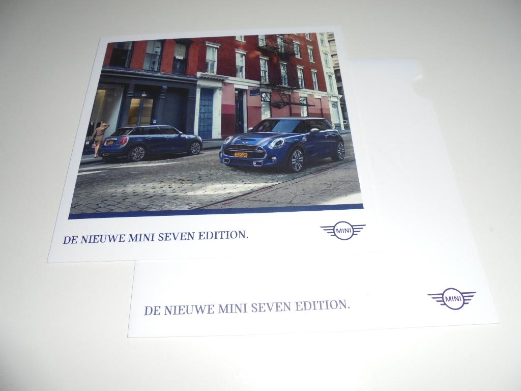 brochure Mini Seven Edition  2016, Ophalen of Verzenden, Nieuw