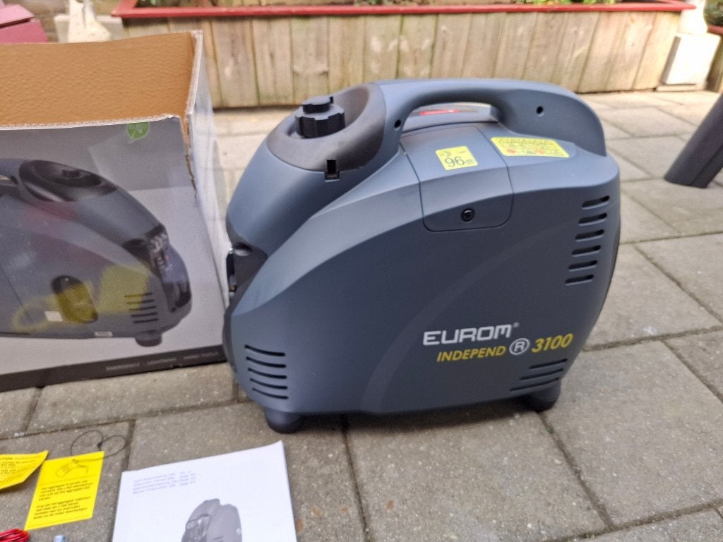 Eurom Independ 3100 | 4-takt Benzine inverter aggregaat, Doe-het-zelf en Verbouw, Ophalen, Nieuw, 10 tot 30 kVA, Benzine