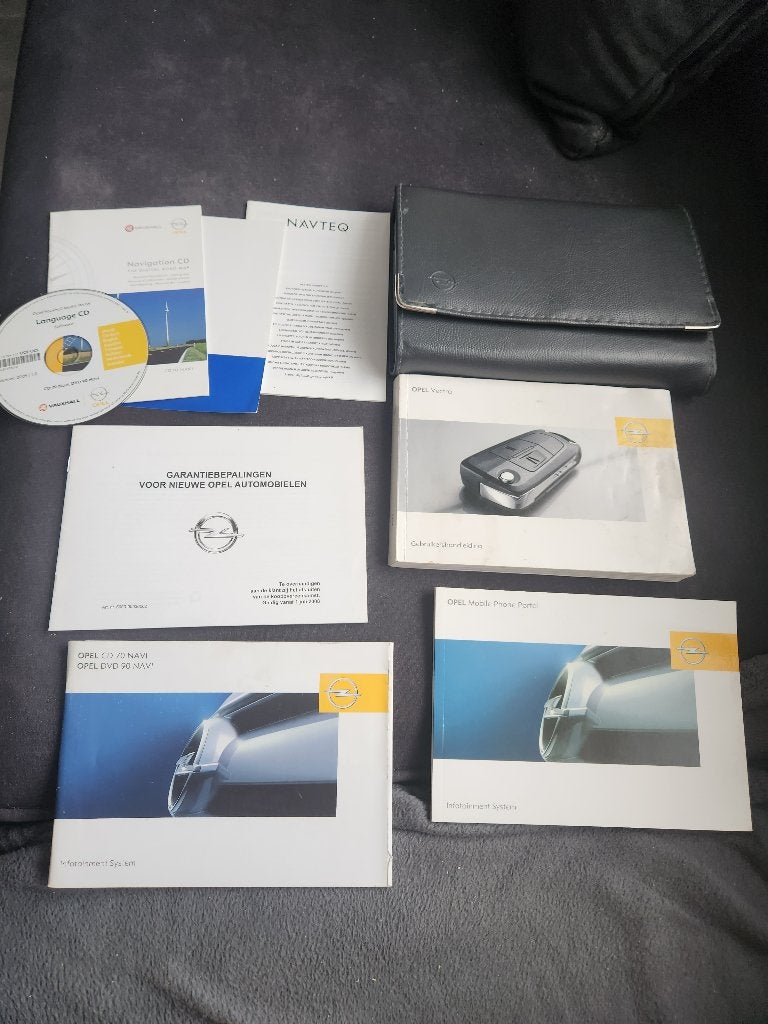Opel Vectra originele documentatie + NAVTEQ CD, Ophalen of Verzenden