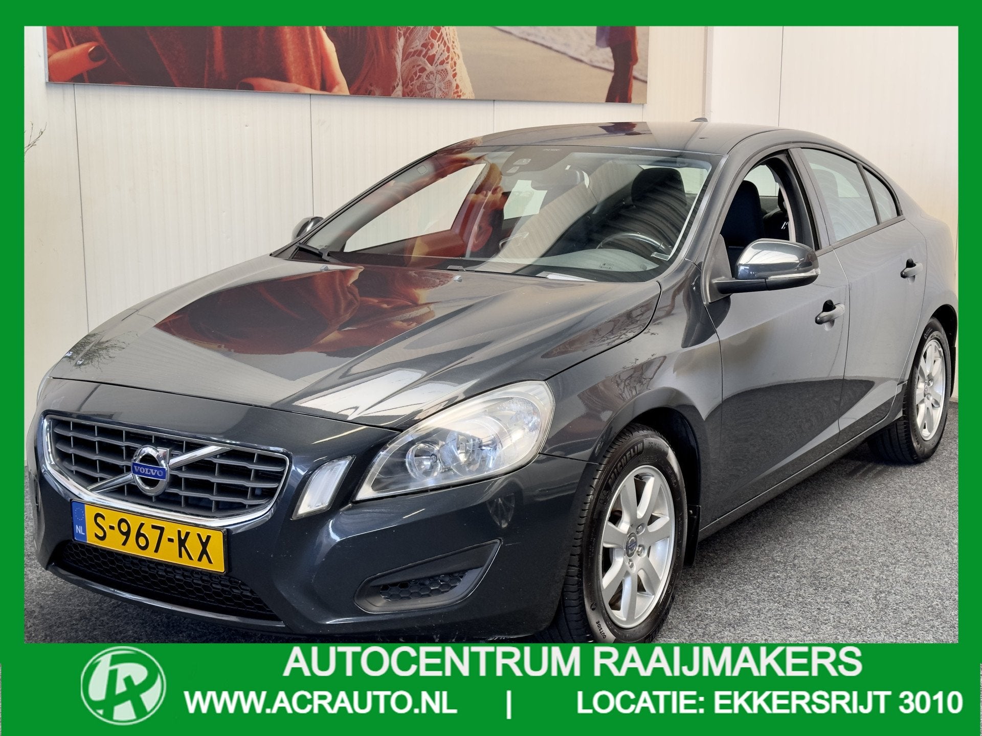Volvo S60 1.6 T3 KINETIC CRUISE CONTROL CLIMATE CONTROL BLUE, Voorwielaandrijving, Stof, Gebruikt, Zwart