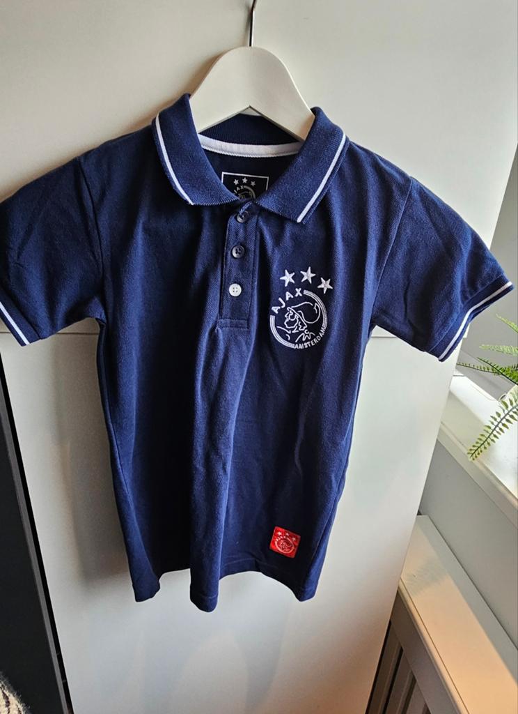 2 Ajax polo's maat 140/146, Ophalen of Verzenden, Jongetje of Meisje, Shirtje of Longsleeve