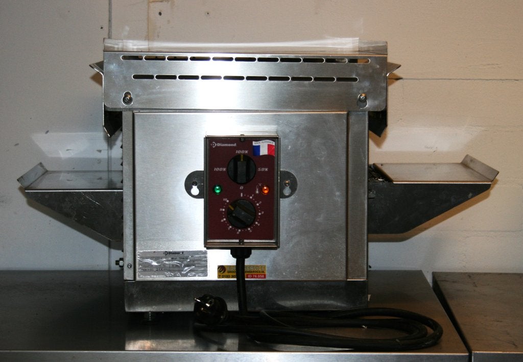 Tafelmodel transportband oven Diamond TPW/30  bieden va. 250, Minder dan 45 cm, Horeca-oven, Ophalen of Verzenden, Gebruikt
