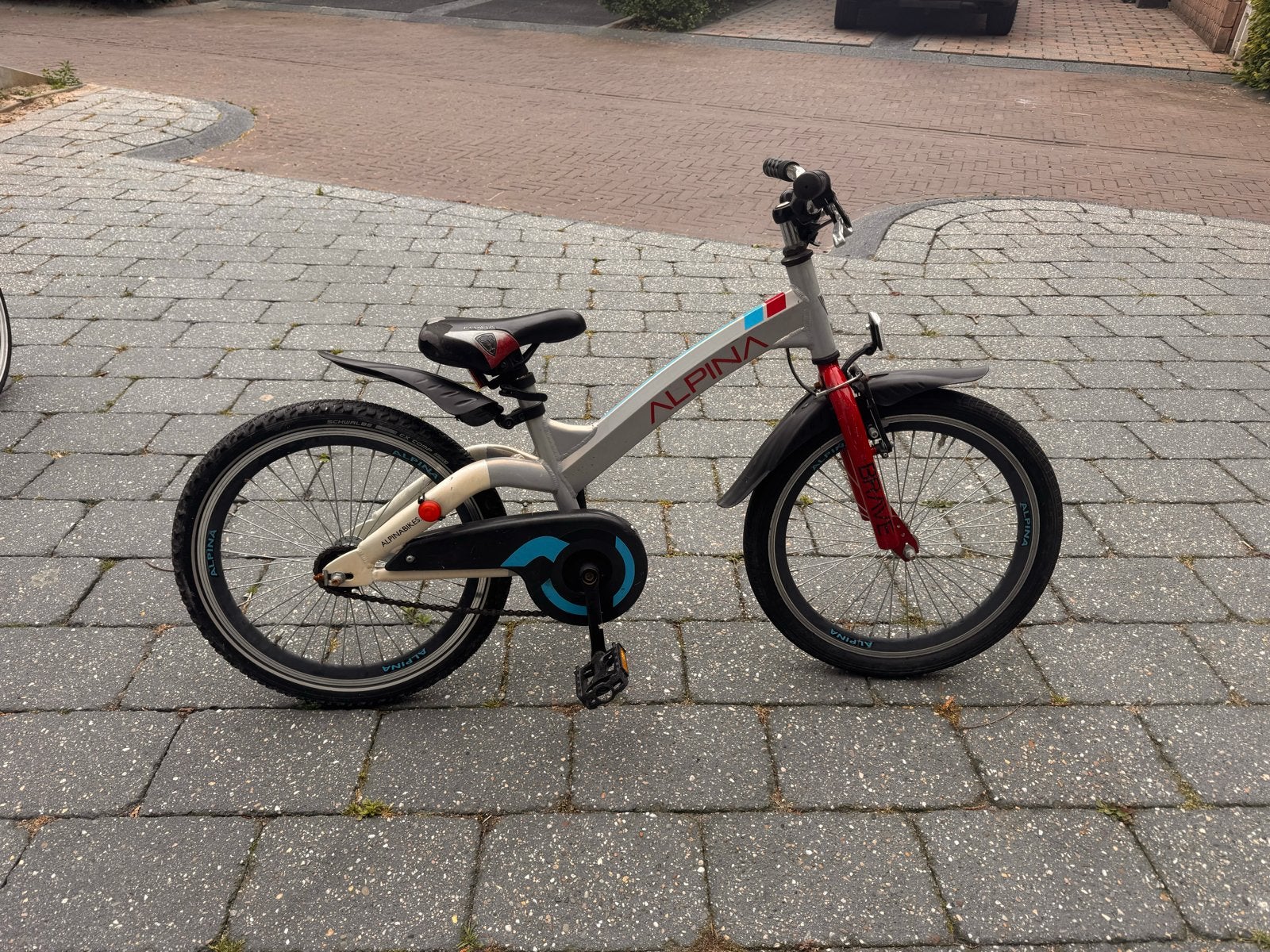 Stoere Alpina kinderfiets 20 inch - klaar voor nieuw fietspl, Fietsen en Brommers, Ophalen, Gebruikt, Overige merken