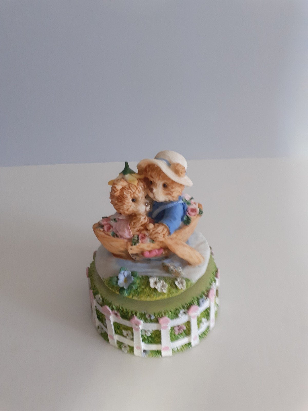 Teabearties Speeldoosje - Werkend - H 13 x B 10 cm, Ophalen of Verzenden, Gebruikt