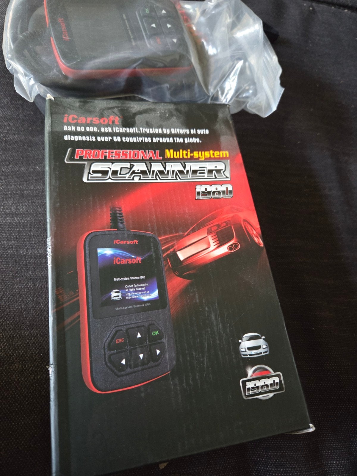 iCarsoft Multi-system Scanner i980 - Diagnoseapparaat, Auto diversen, Autogereedschap, Ophalen of Verzenden, Zo goed als nieuw