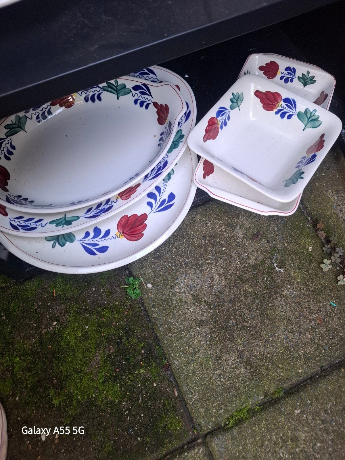 boerenbont servies, Antiek en Kunst, Ophalen