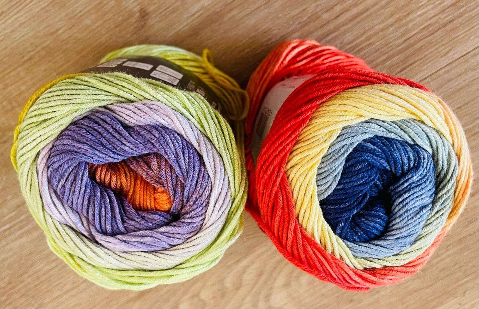 Lana Grossa Wol/Garen - 2 bollen met kleurverloop, Ophalen of Verzenden, Nieuw, Breien of Haken, Wol of Garen