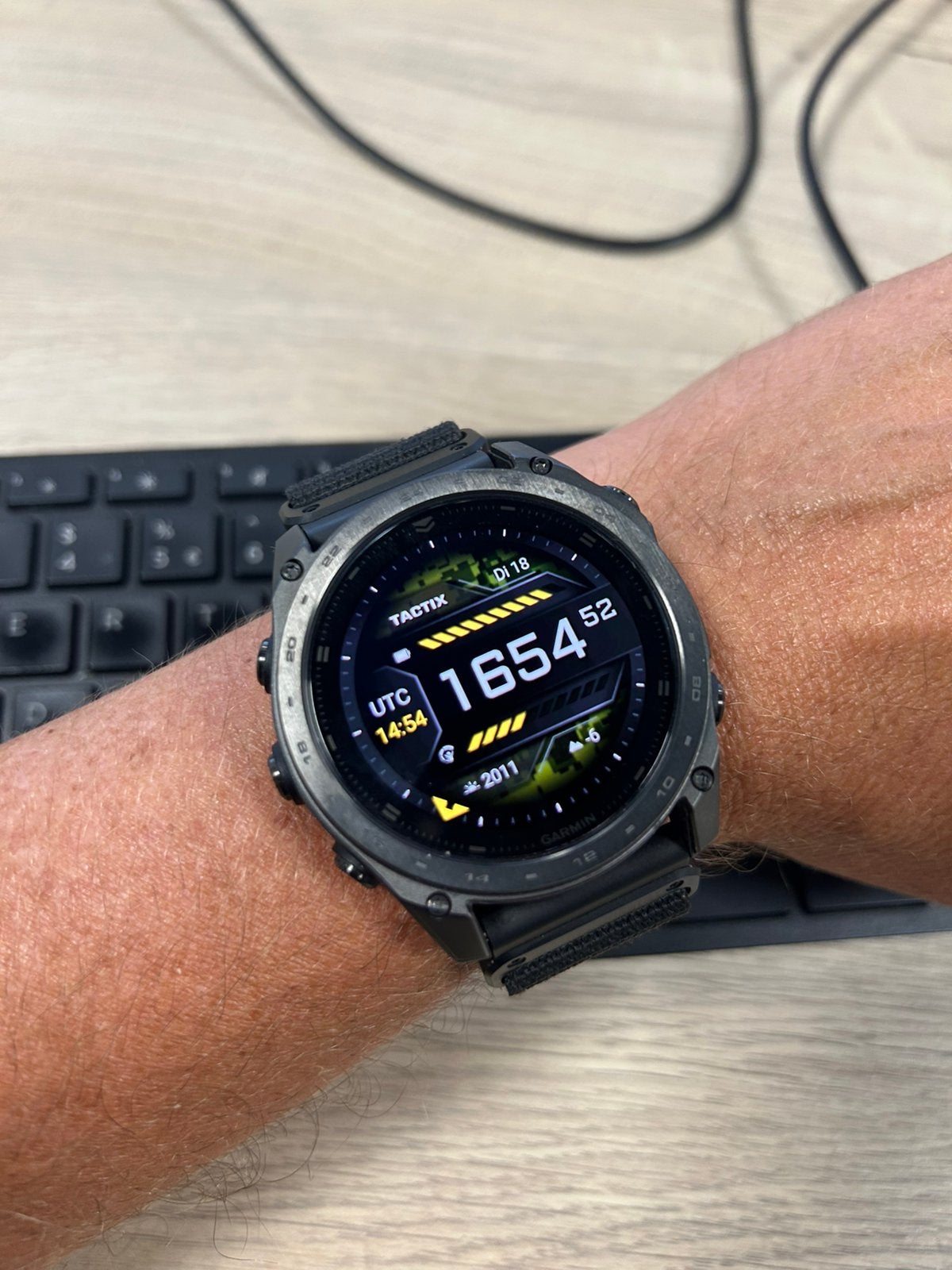 Garmin tactix 8 51mm AMOLED Sapphire, Hartslag, Zwart, Ophalen of Verzenden, Zo goed als nieuw