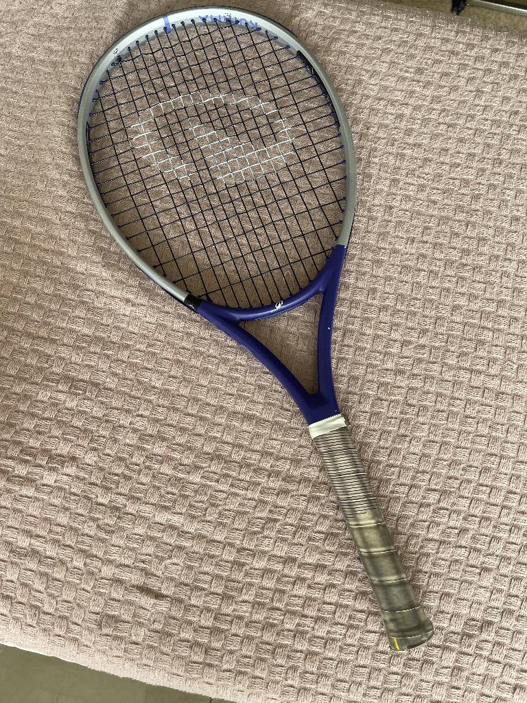 Tennisracket Blauw Kuima, Overige merken, Ophalen of Verzenden, Zo goed als nieuw, L0