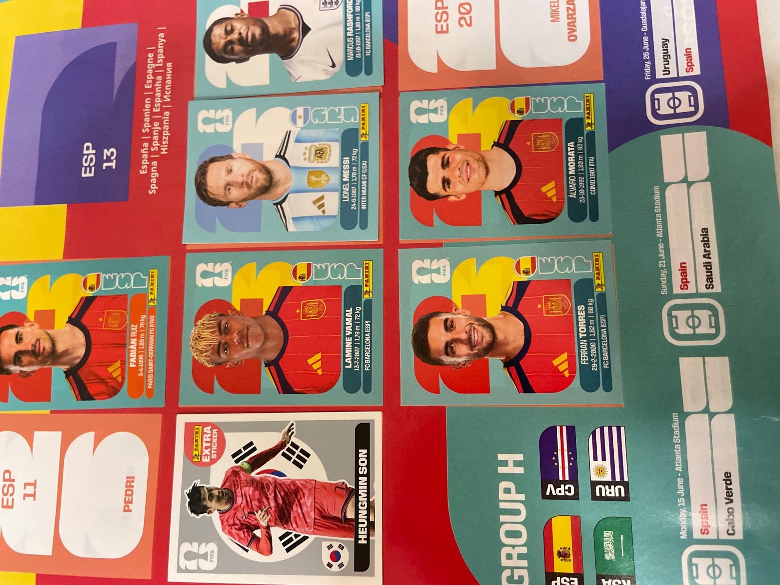 WK 2026 Panini stickers - Diverse spelers, Ophalen of Verzenden, Nieuw, Meerdere stickers