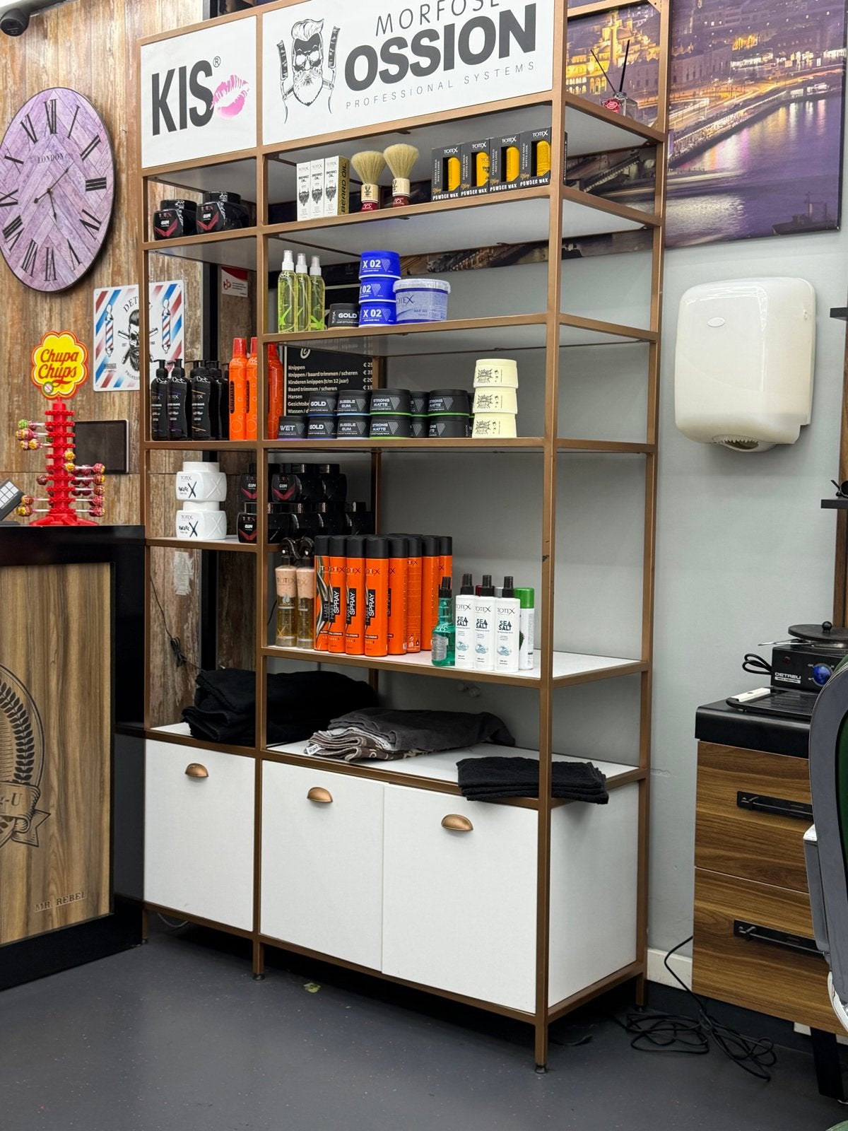 Productkast voor winkel of salon, Huis en Inrichting, Ophalen, Gebruikt