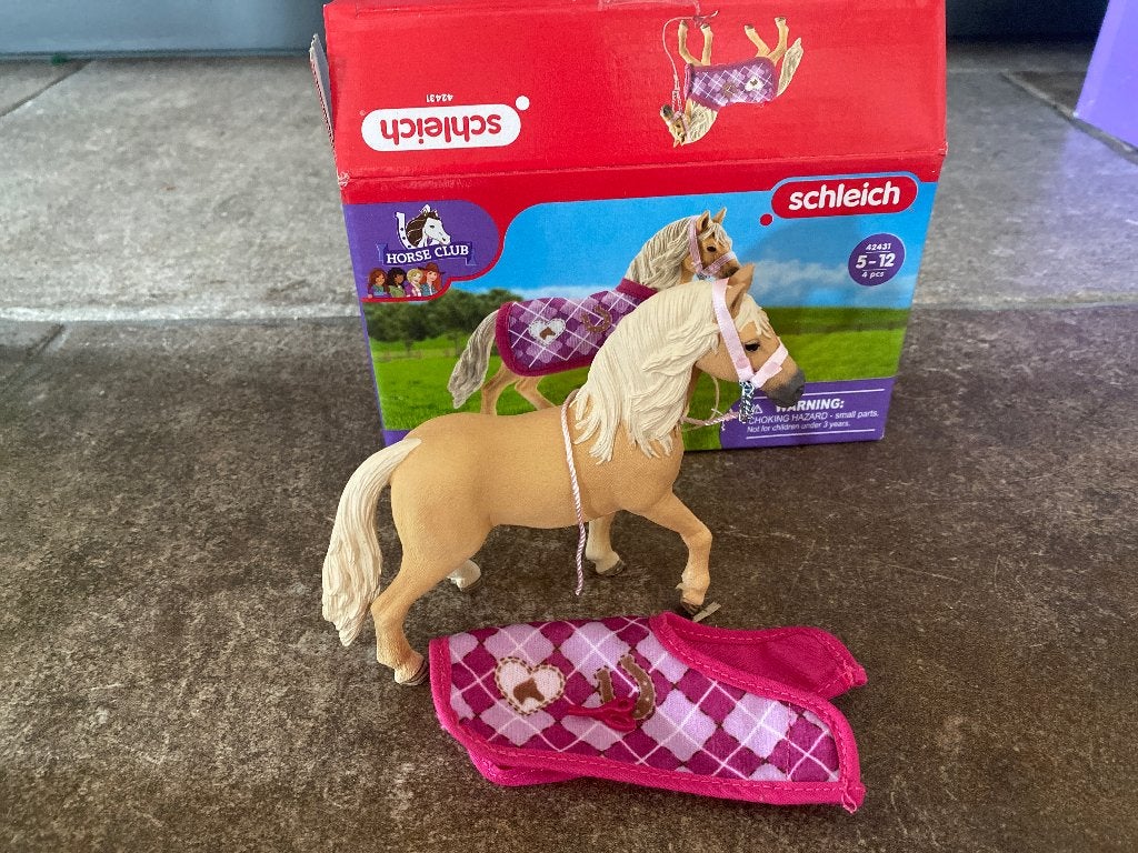 Schleich paard set 42431, Ophalen of Verzenden, Zo goed als nieuw