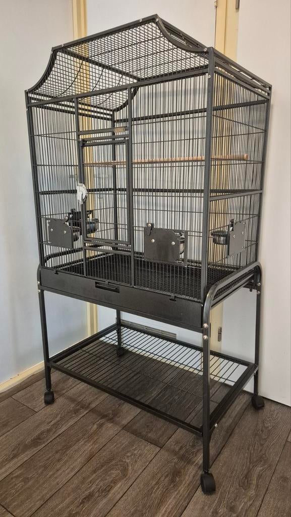 Keddoc papegaaienkooi ZGAN, Ophalen, Zo goed als nieuw, Metaal, Vogelkooi
