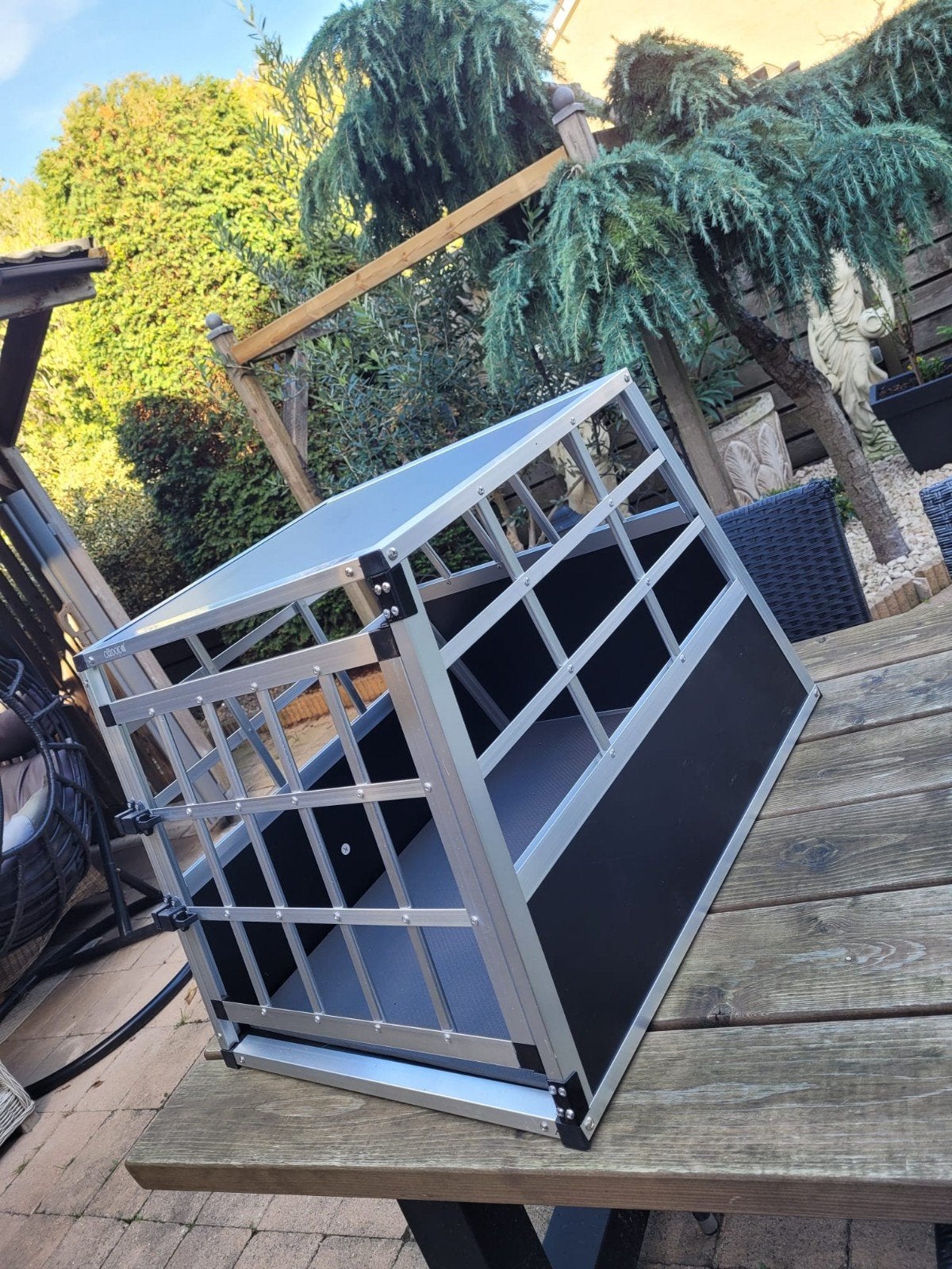 Cadoca Honden Transportbox Aluminium, Dieren en Toebehoren, Ophalen, Nieuw