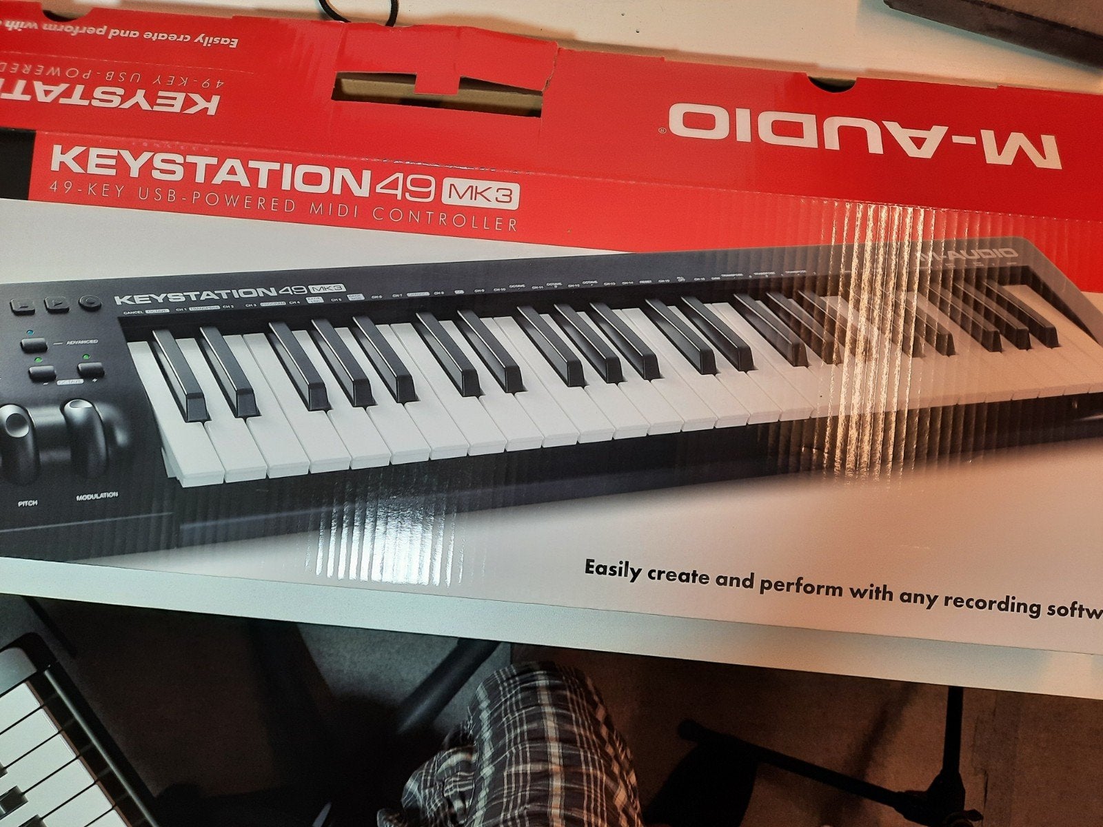 Keystation M-Audio 49 MK3 49 toetsen, Ophalen of Verzenden, Zo goed als nieuw