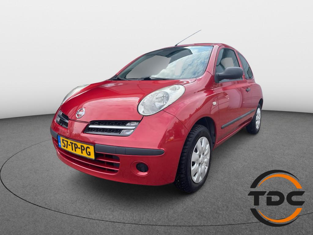 Nissan Micra 1.2 Visia AIRCO ELEK-RAMEN ONDERHOUDHISTORIE 2-, Stof, Gebruikt, 4 cilinders, Origineel Nederlands