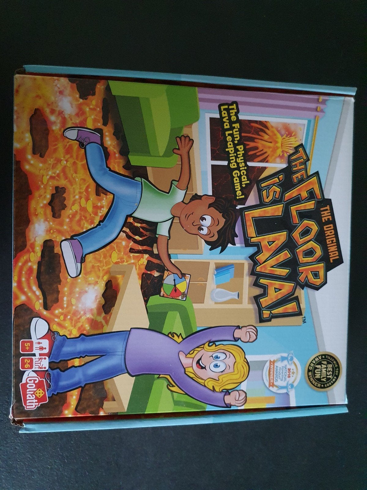 The Floor is Lava! - Het originele fysieke spel, Een of twee spelers, Ophalen of Verzenden, Zo goed als nieuw, Goliath