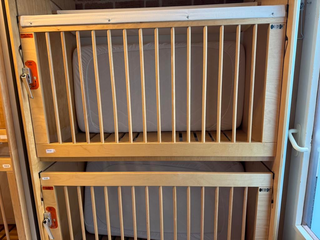 Duo/Stapelledikant te koop!, Ophalen of Verzenden, Gebruikt, Ledikant