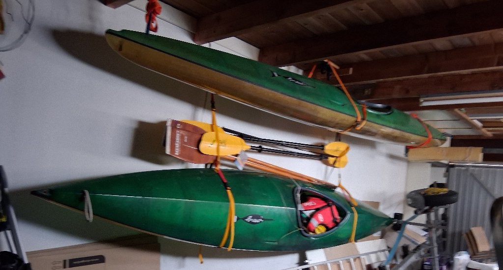 2 stuks kajaks met accessoires, Watersport en Boten, Ophalen, Gebruikt, 1-persoons