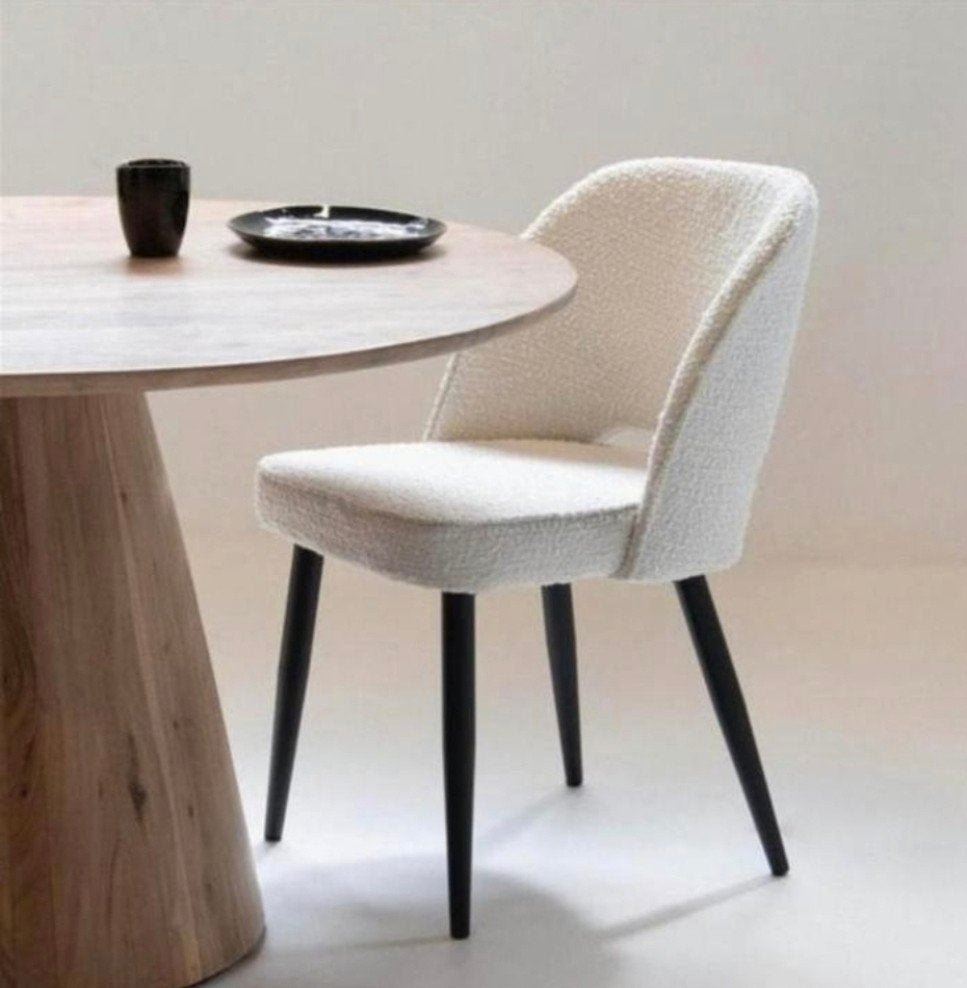 2 Nieuwe Witte Teddy Eetkamerstoelen, Ophalen, Twee, Wit, Nieuw