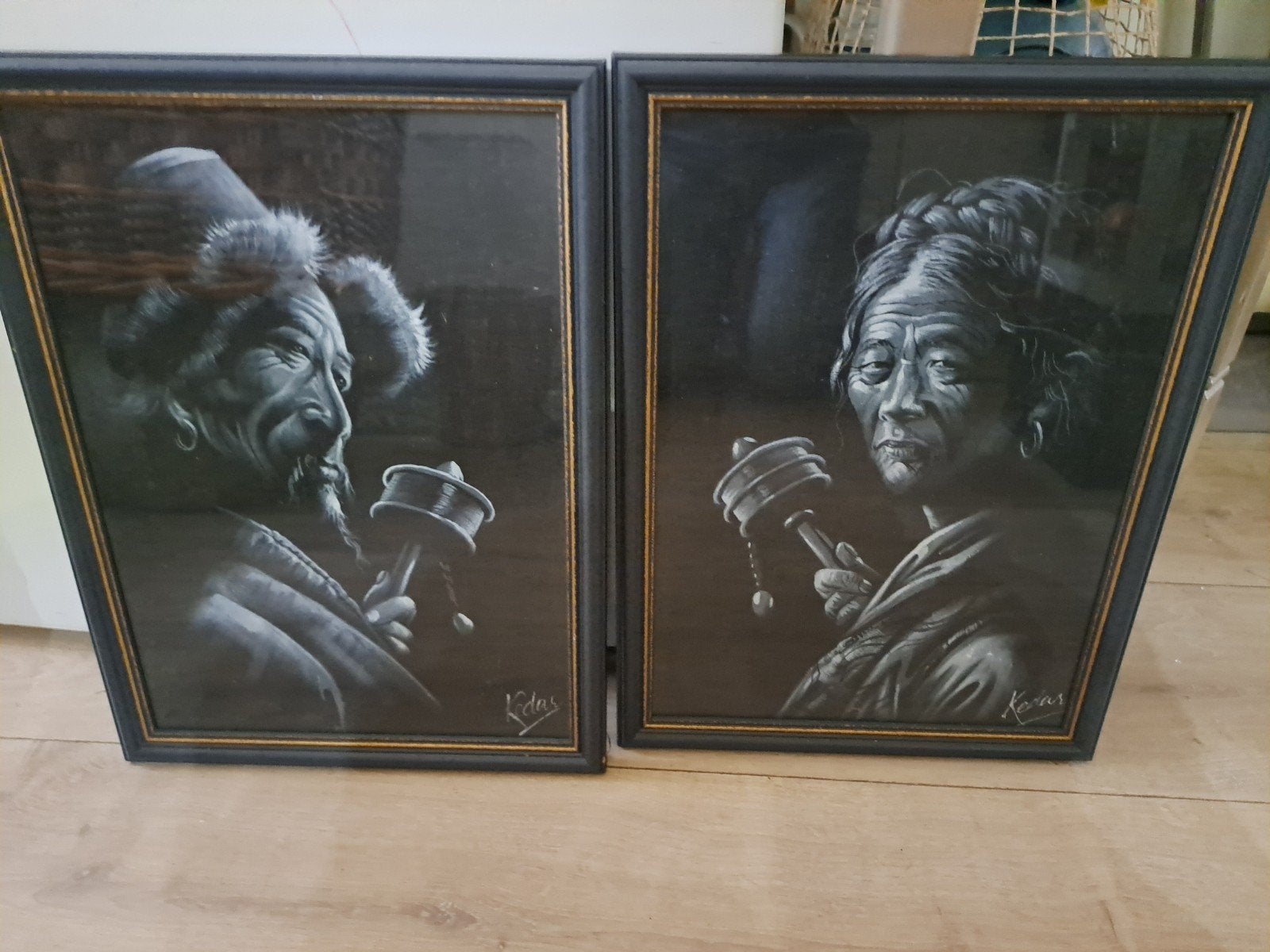 Mooie grote schilderijen zgan, Huis en Inrichting, Woonaccessoires | Schilderijen, Tekeningen en Foto's, Ophalen, Zo goed als nieuw