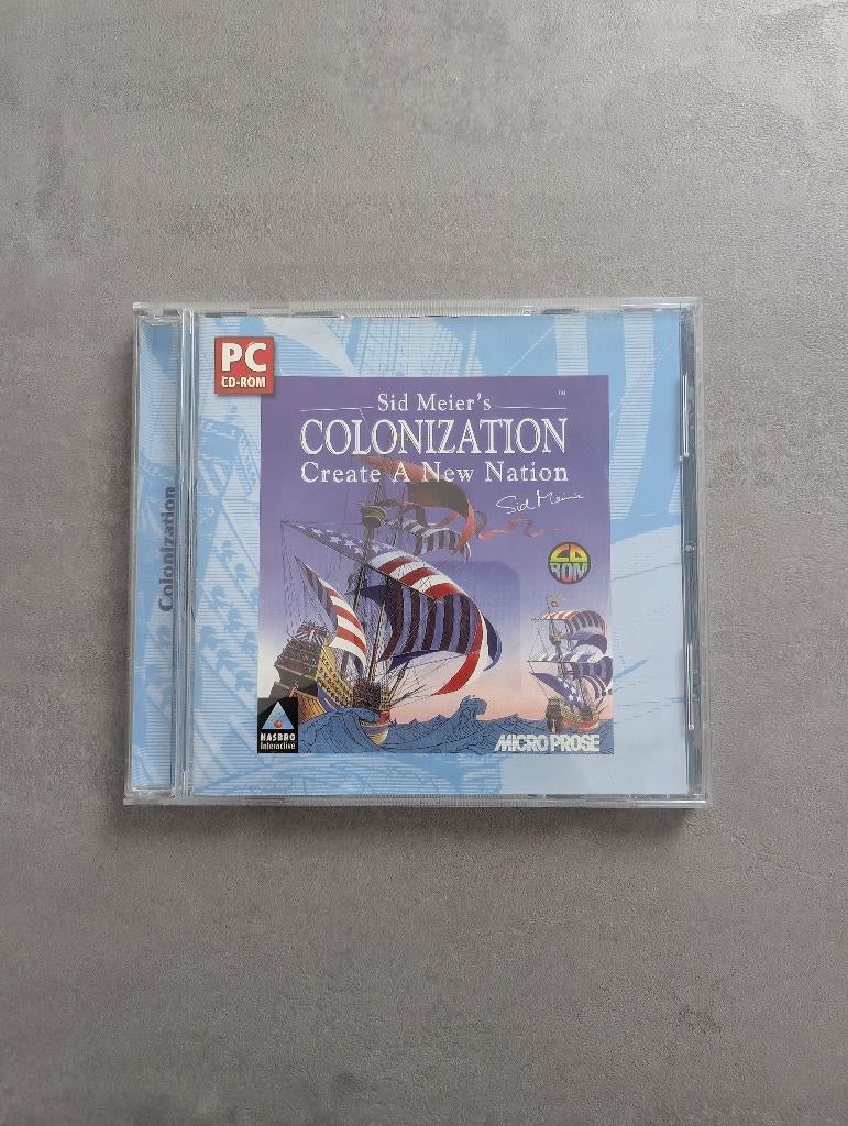Sid meier's Colonization create a new nation PC, 1 speler, Ophalen of Verzenden, Zo goed als nieuw, Vanaf 3 jaar