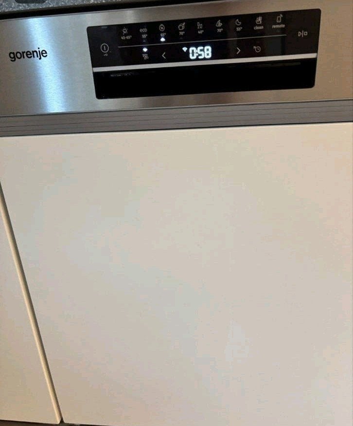 Gorenje Inbouw Vaatwasser met Wifi - Jong en Goed Werkend