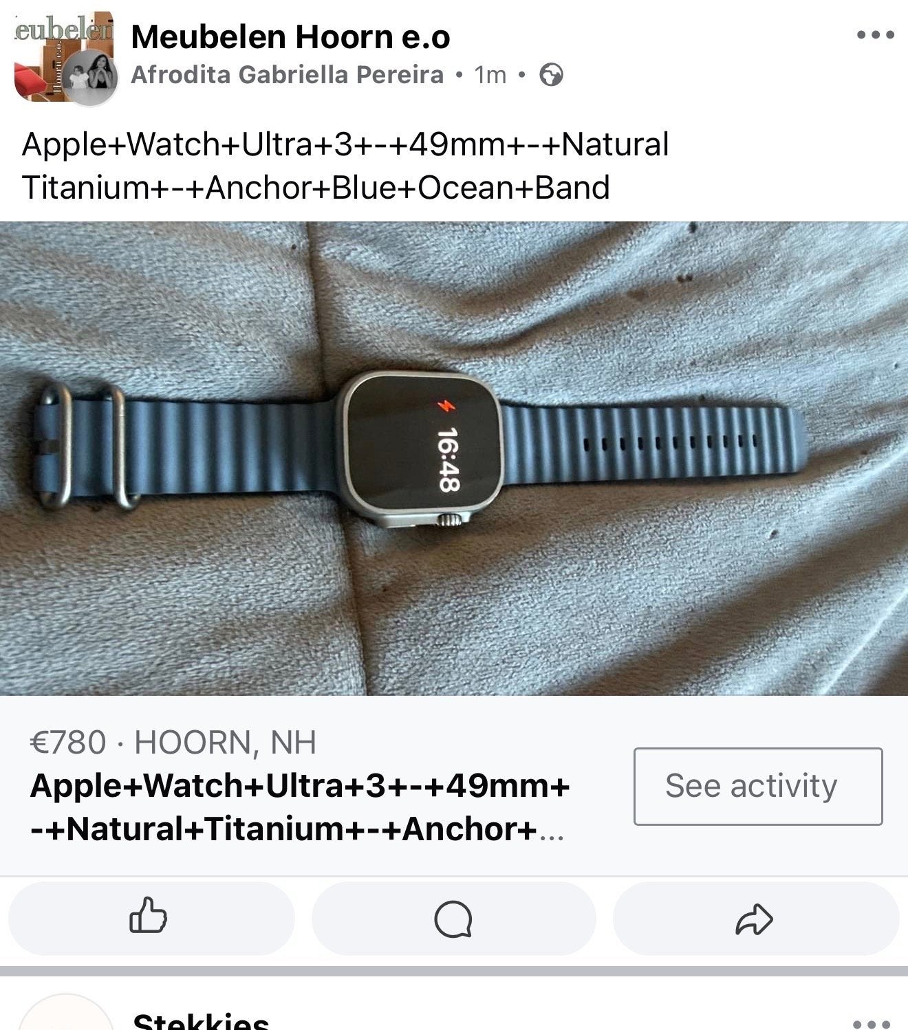 Apple Watch Ultra 3 - 49mm - Natural Titanium