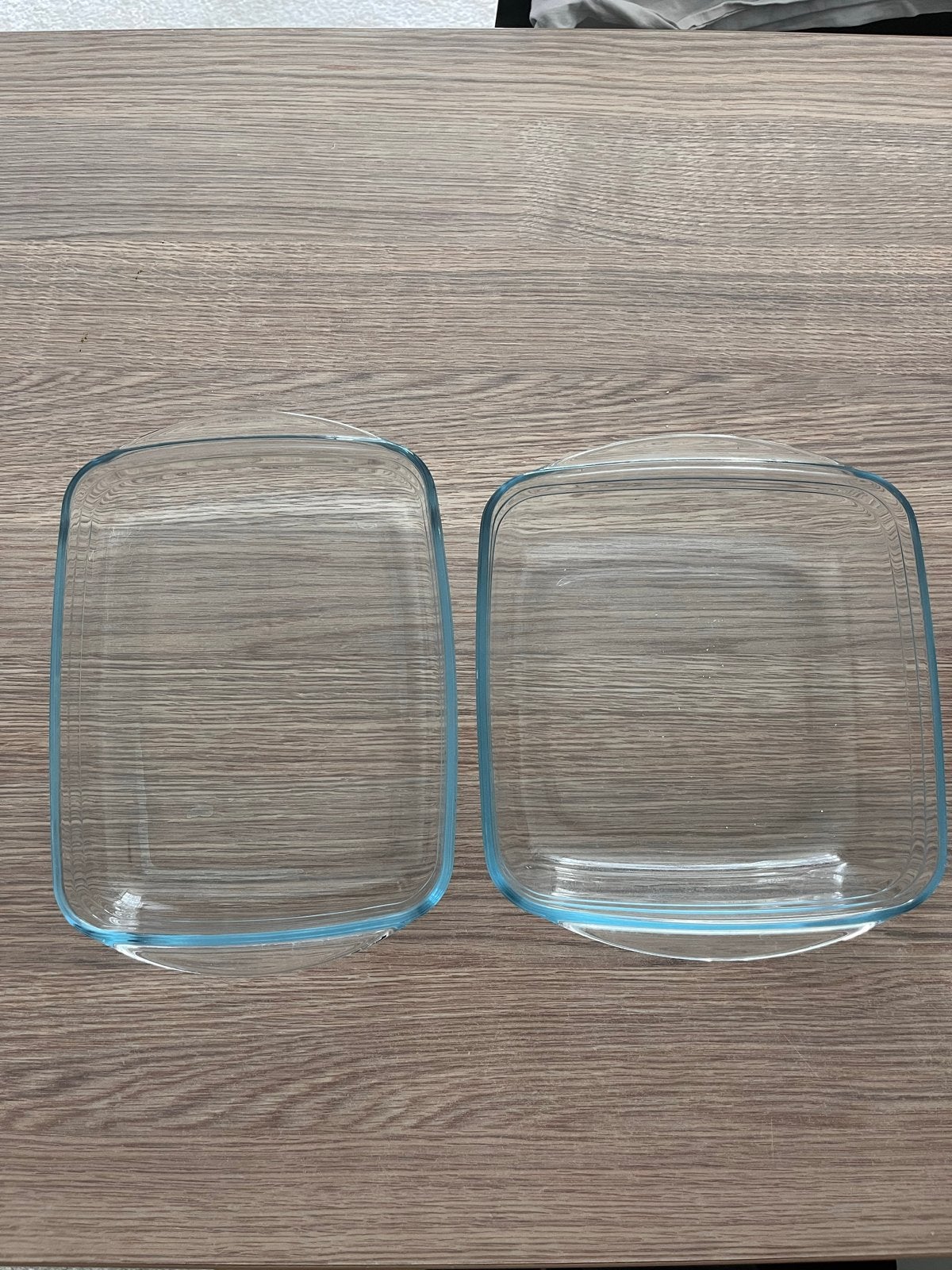 Glazen Ovenschalen Set - 2 Stuks, Ophalen, Zo goed als nieuw, Overige merken, Glas