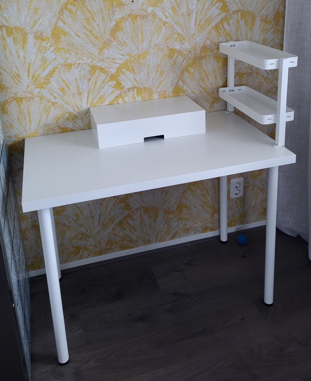 Ikea bureau Linnmon, Ophalen, Zo goed als nieuw, Wit