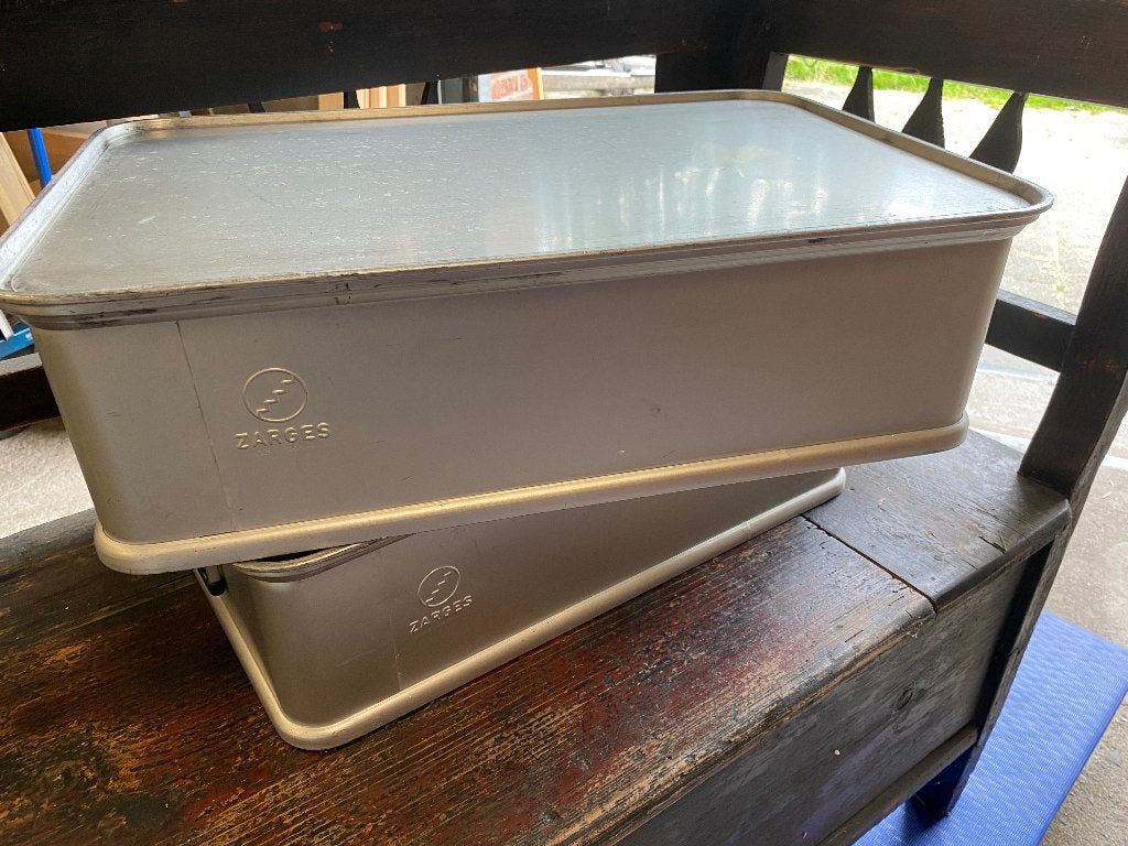 Zarges.  opbergboxen, Huis en Inrichting, Ophalen, Zo goed als nieuw, Minder dan 50 cm
