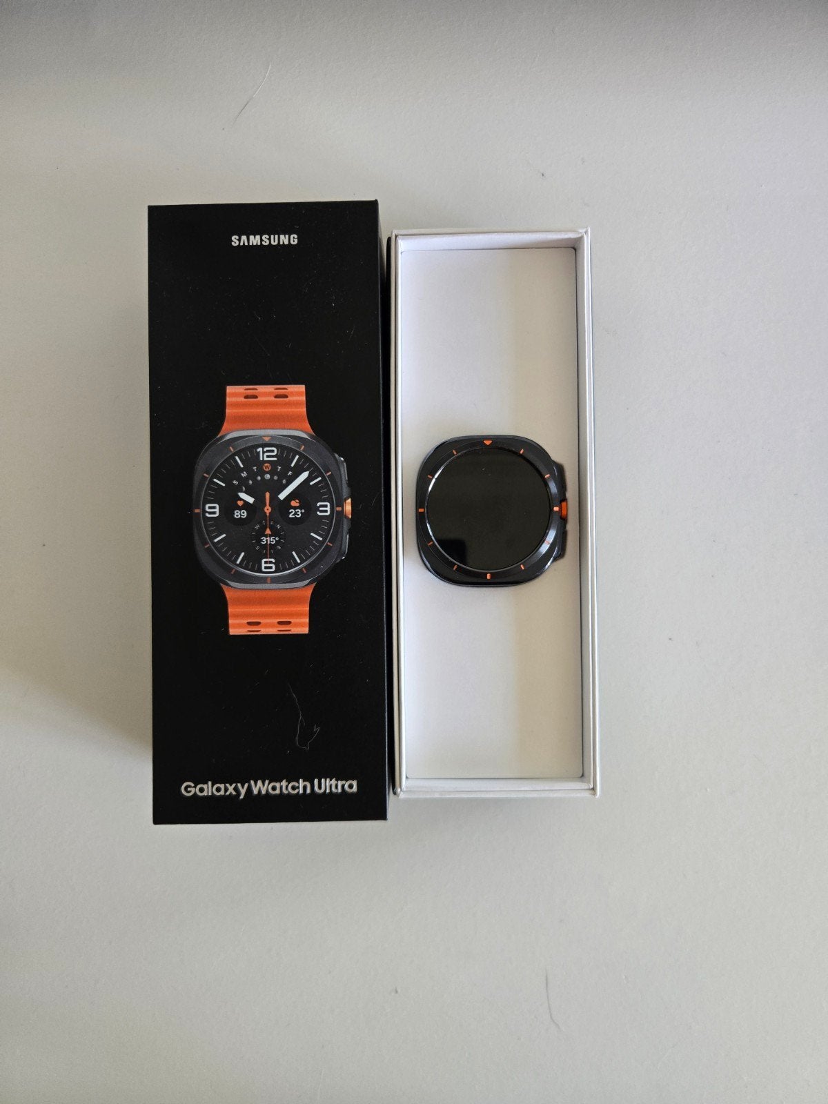 Samsung Galaxy Watch Ultra, Ophalen, Zwart, Zo goed als nieuw, Samsung
