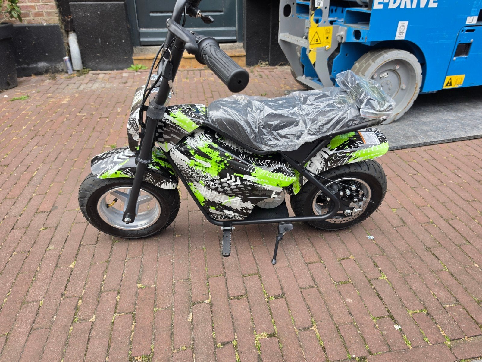 Nieuwe elektrische mini bike - Groen/Zwart, Ophalen, Onbekend, Overige typen, Nieuw